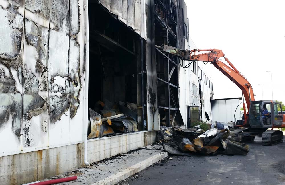 Bonifiche post incendio - Ecodep Smaltimento Rifiuti Sicilia