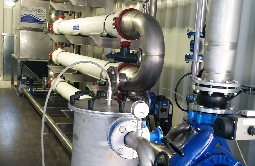 Impianto di depurazione e trattamento di rifiuti liquidi industriali - Ecodep Smaltimento Rifiuti Sicilia