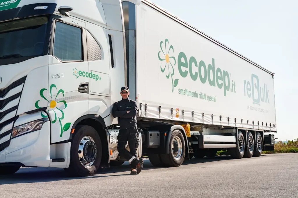 operatore specializzato trasporto rifiuti - Ecodep
